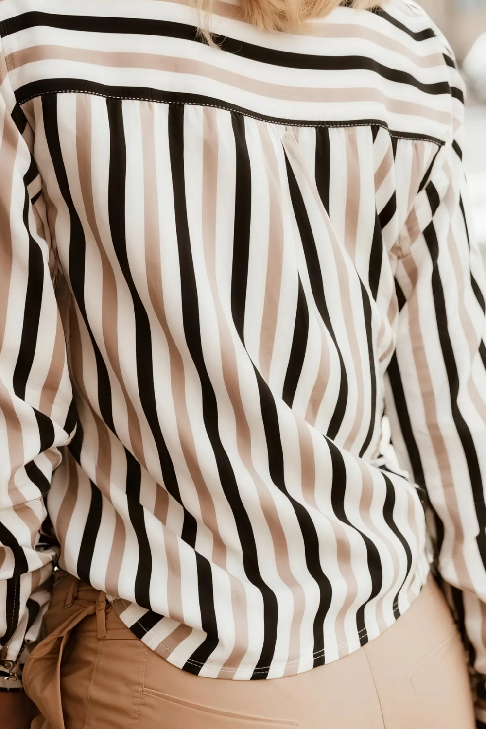 Striped Button Down Shirt