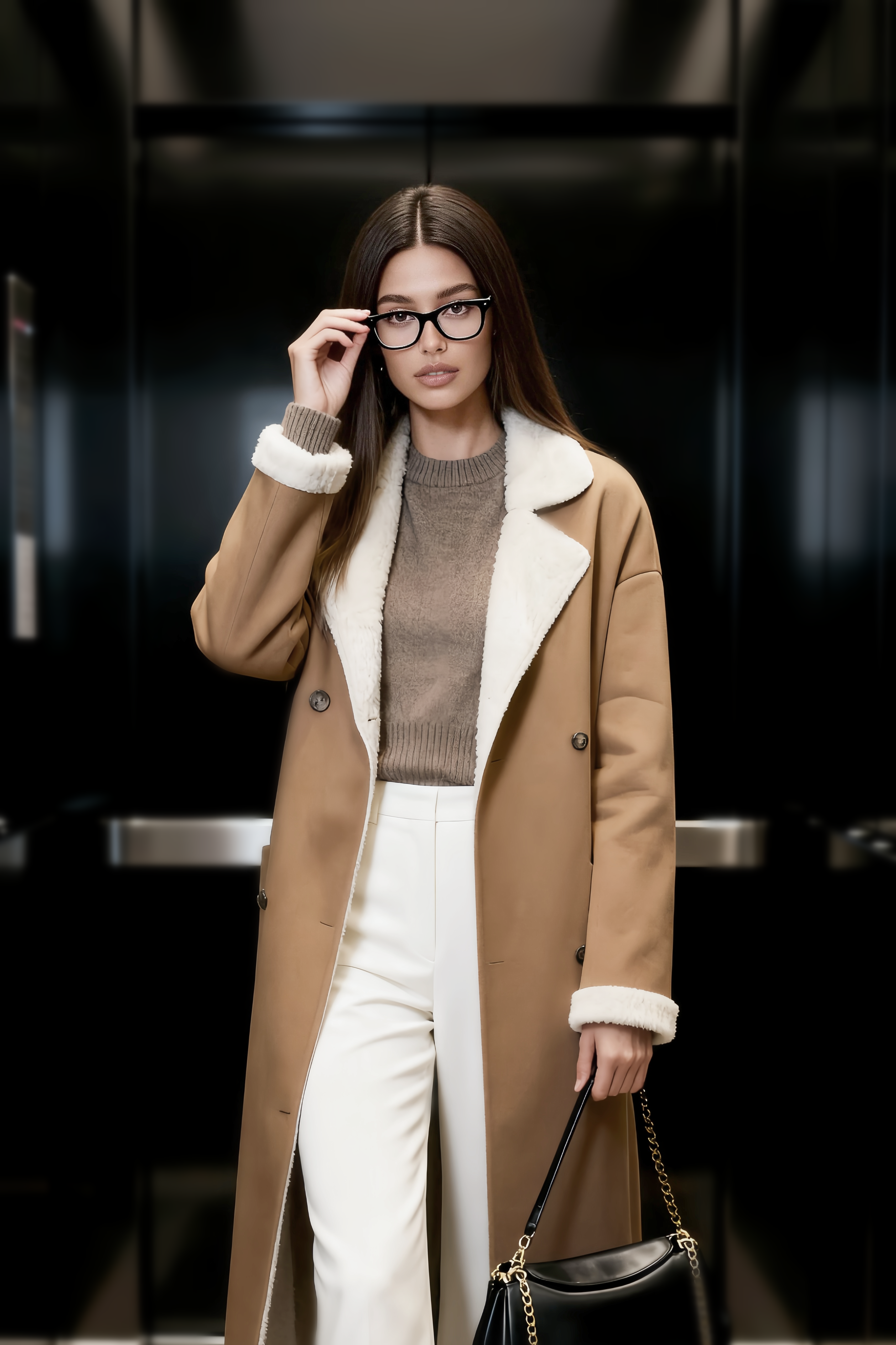 Sherpa Longline Coat