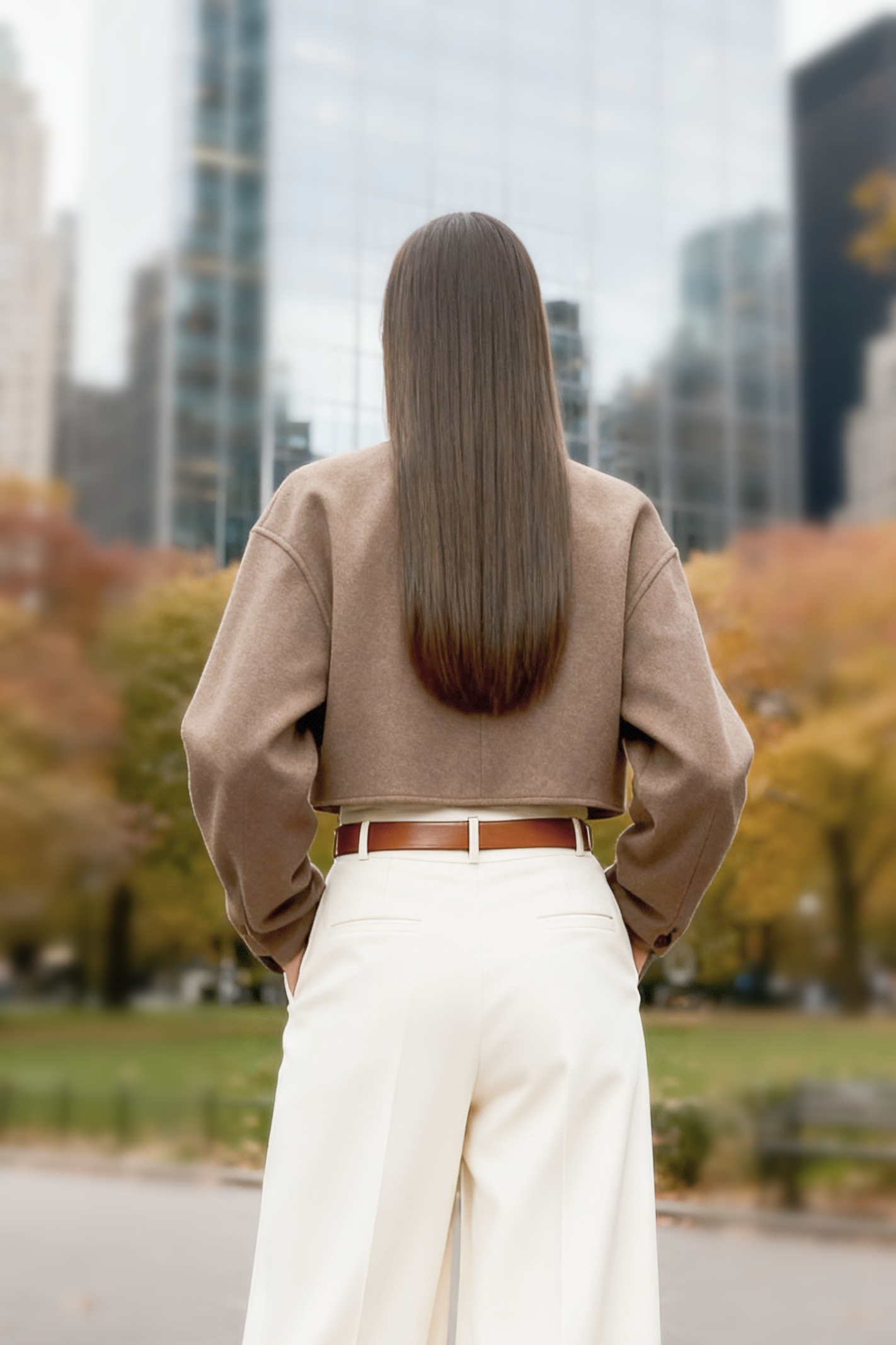 Button Front Cropped Jacket