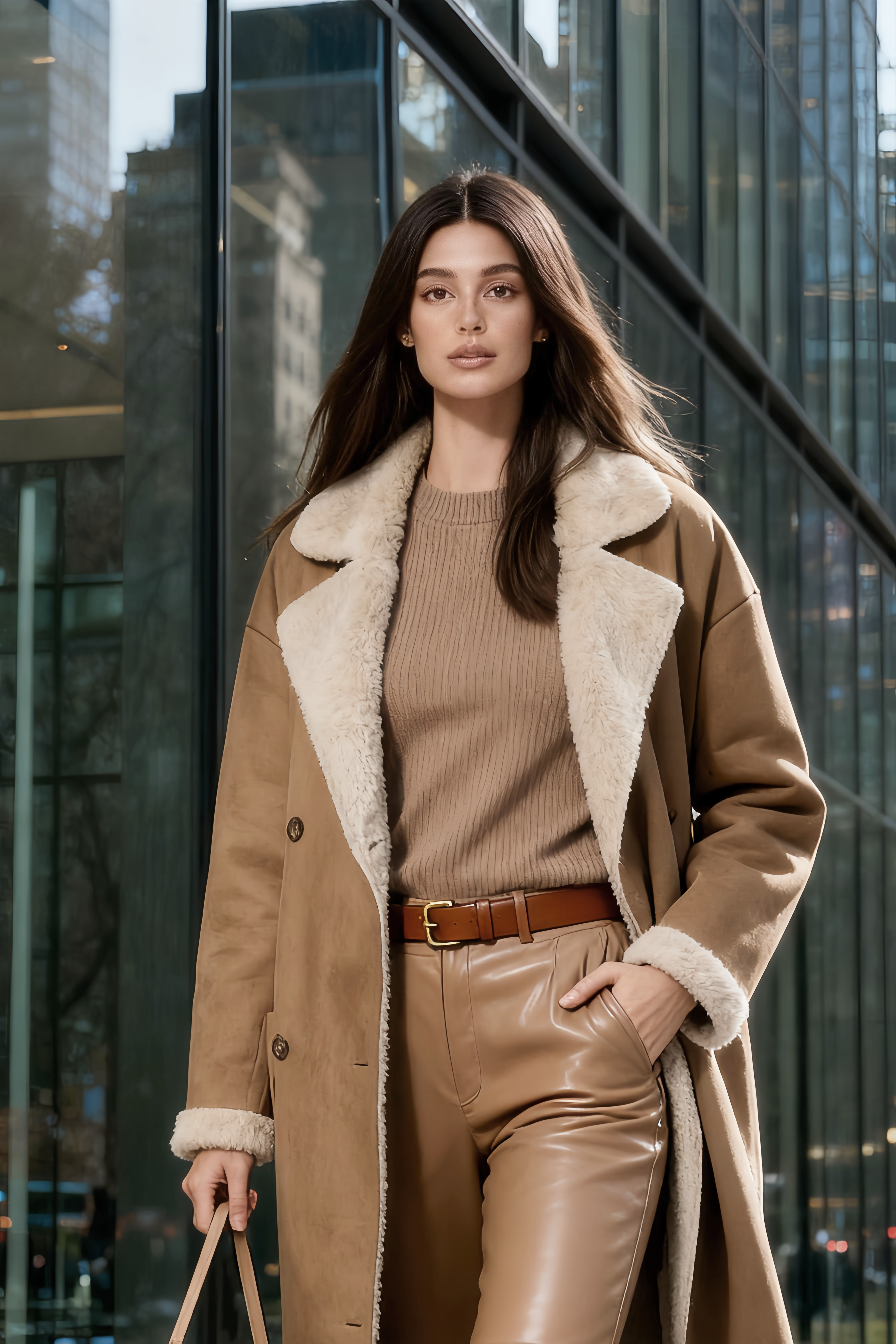 Sherpa Longline Coat