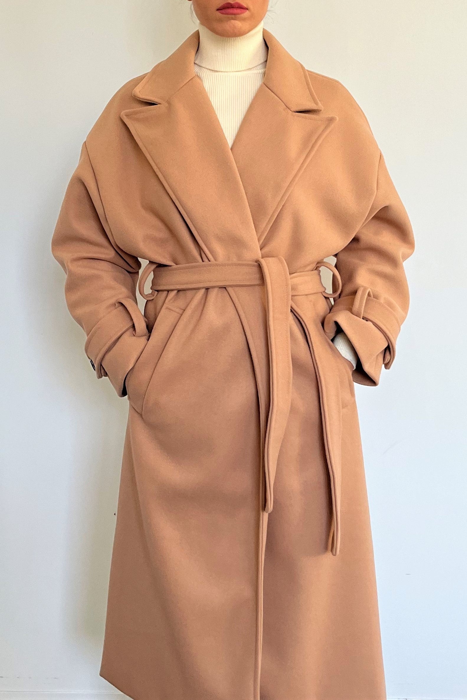 Belted Long Coat
