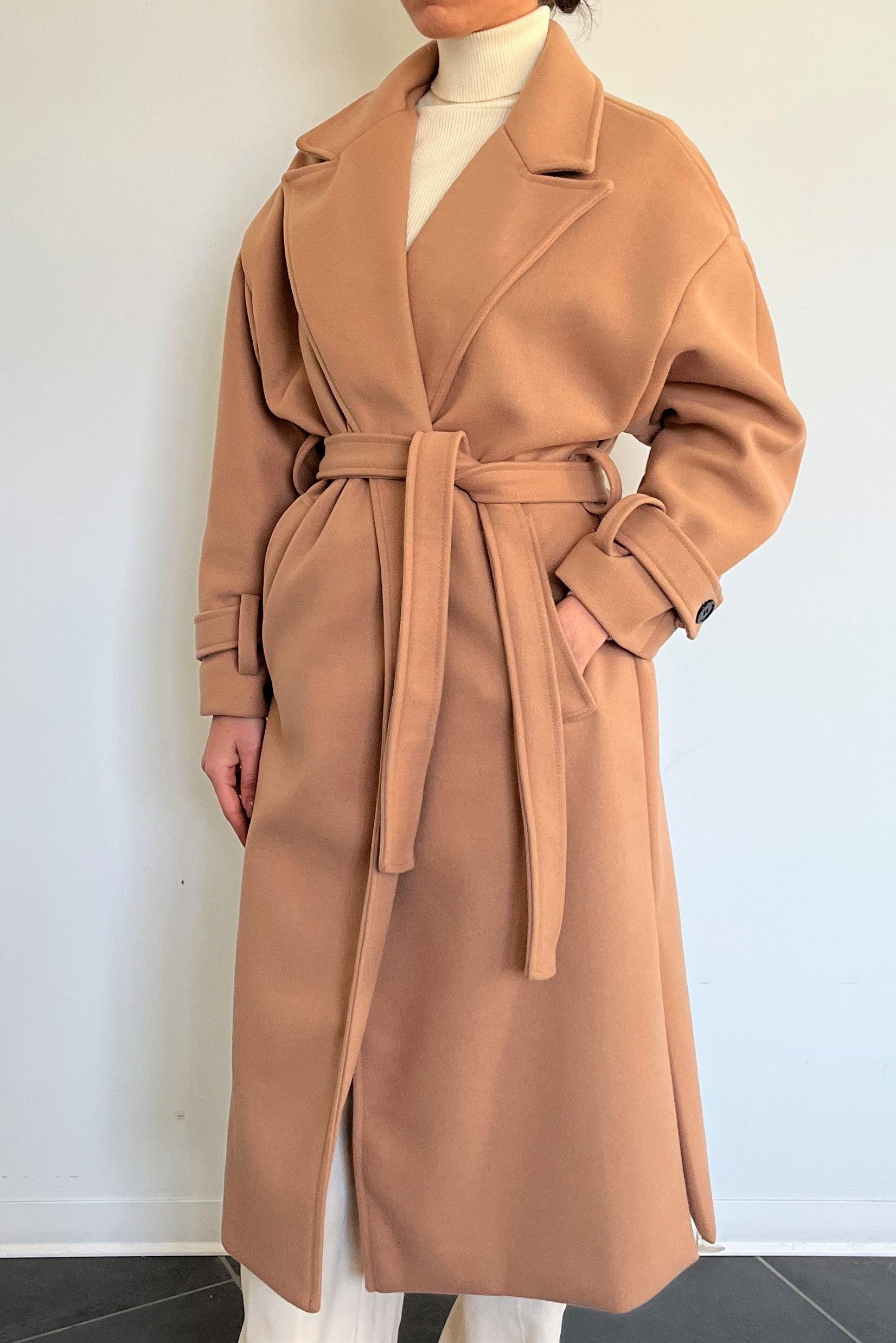 Belted Long Coat