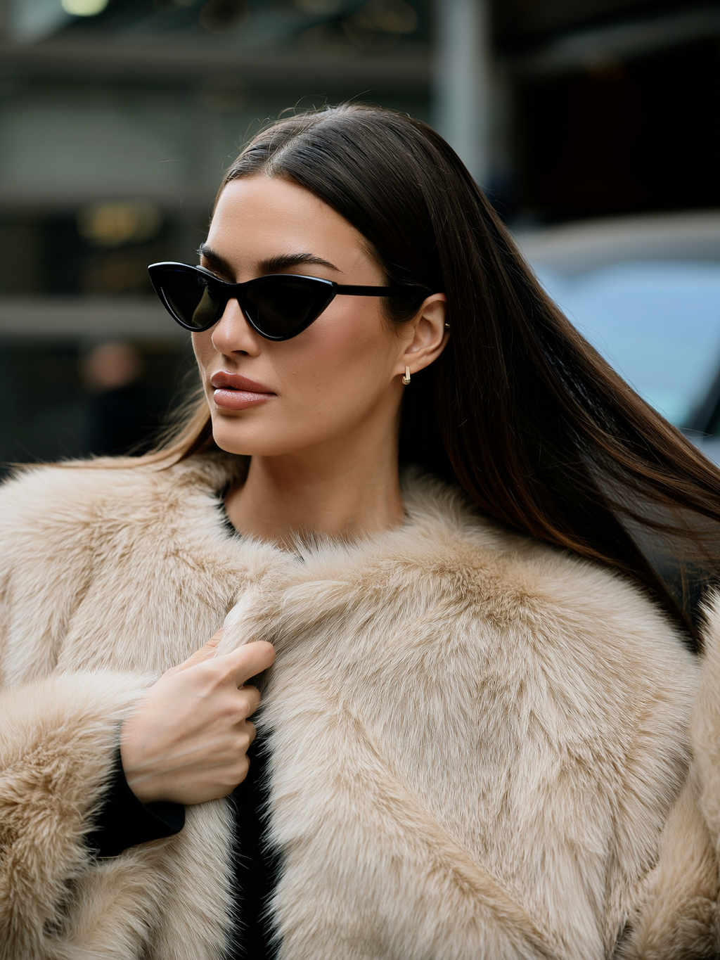 Faux Fur Short Jacket