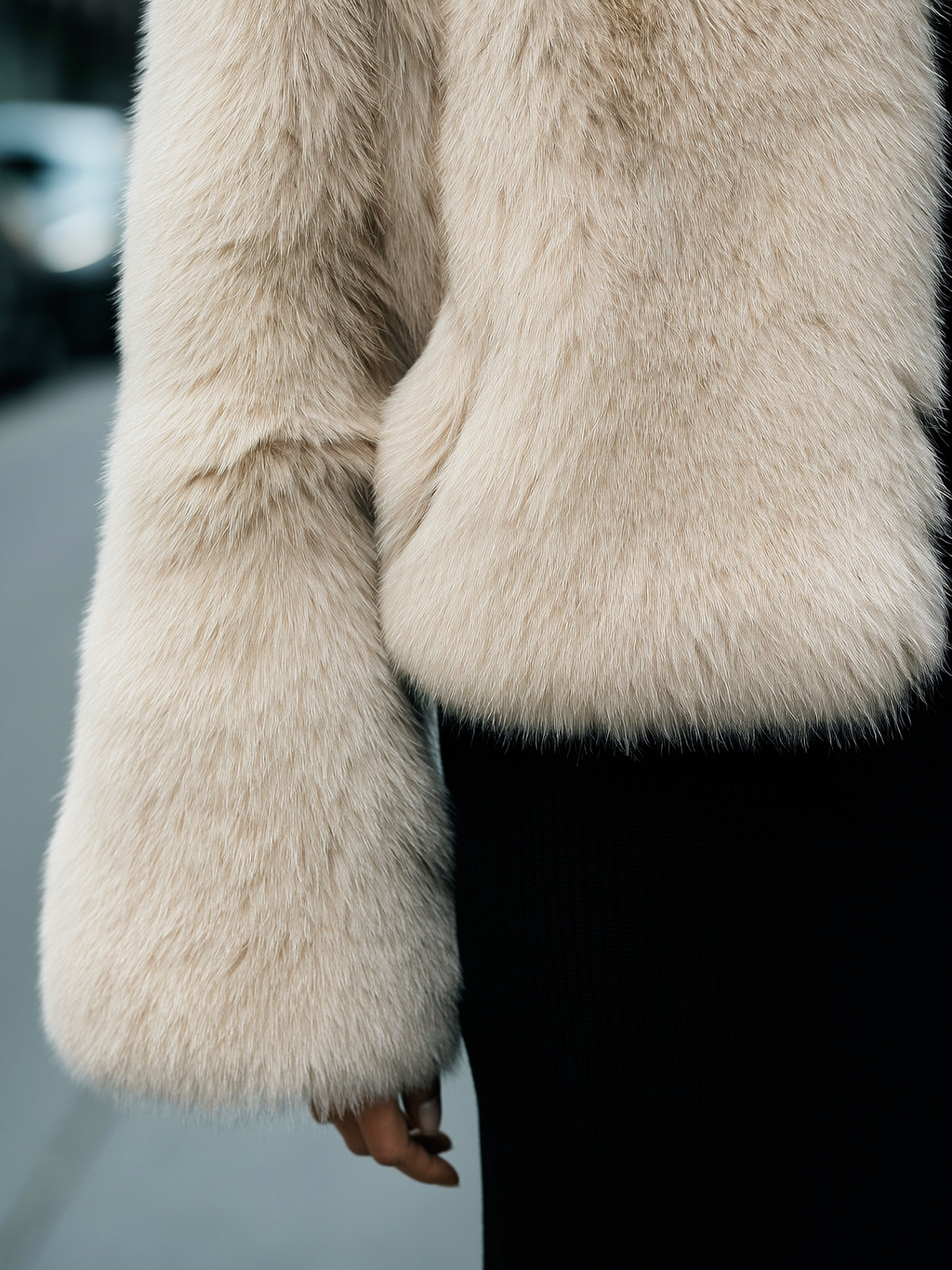 Faux Fur Short Jacket