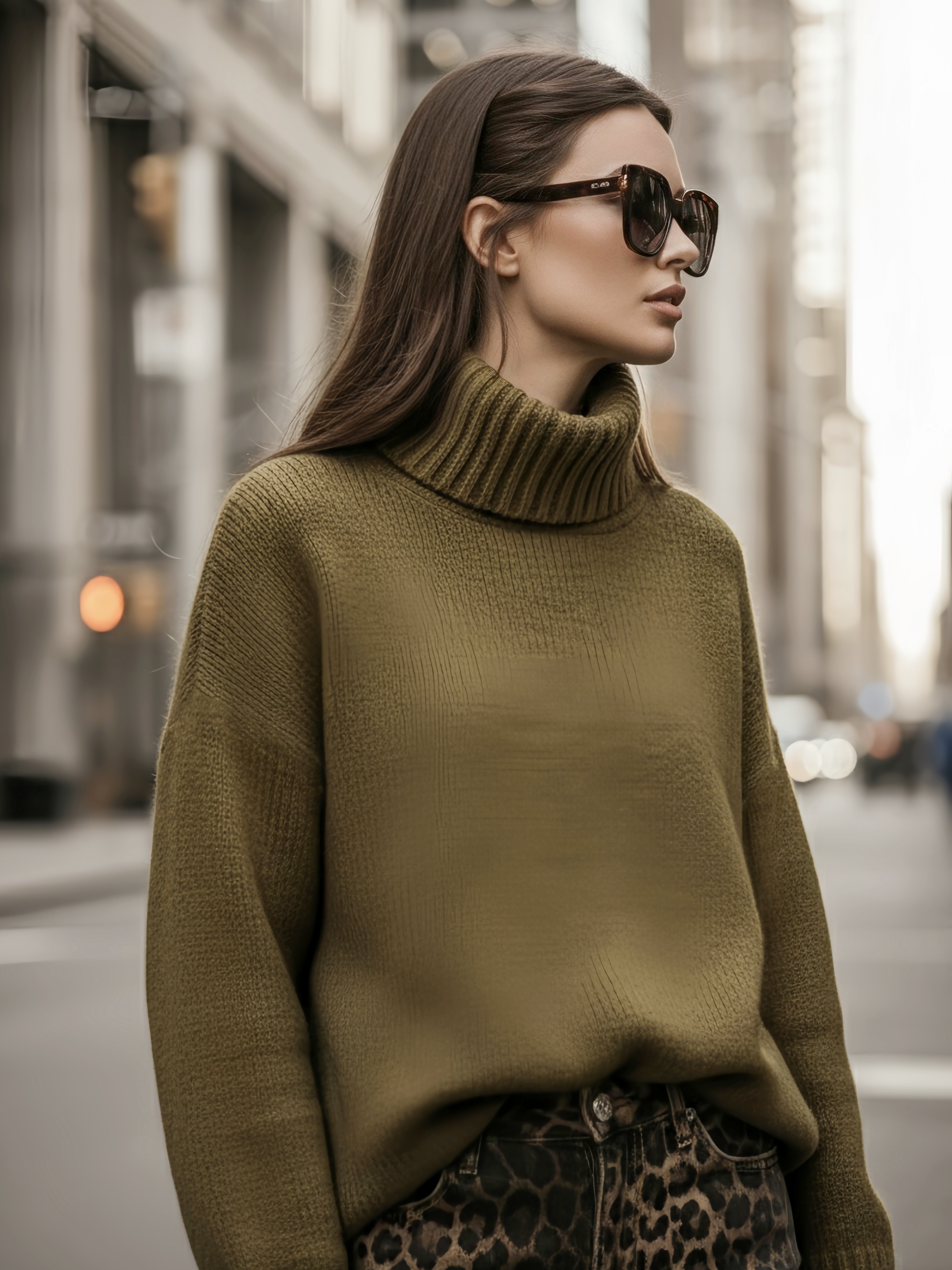 Cashmere Turtleneck Sweater