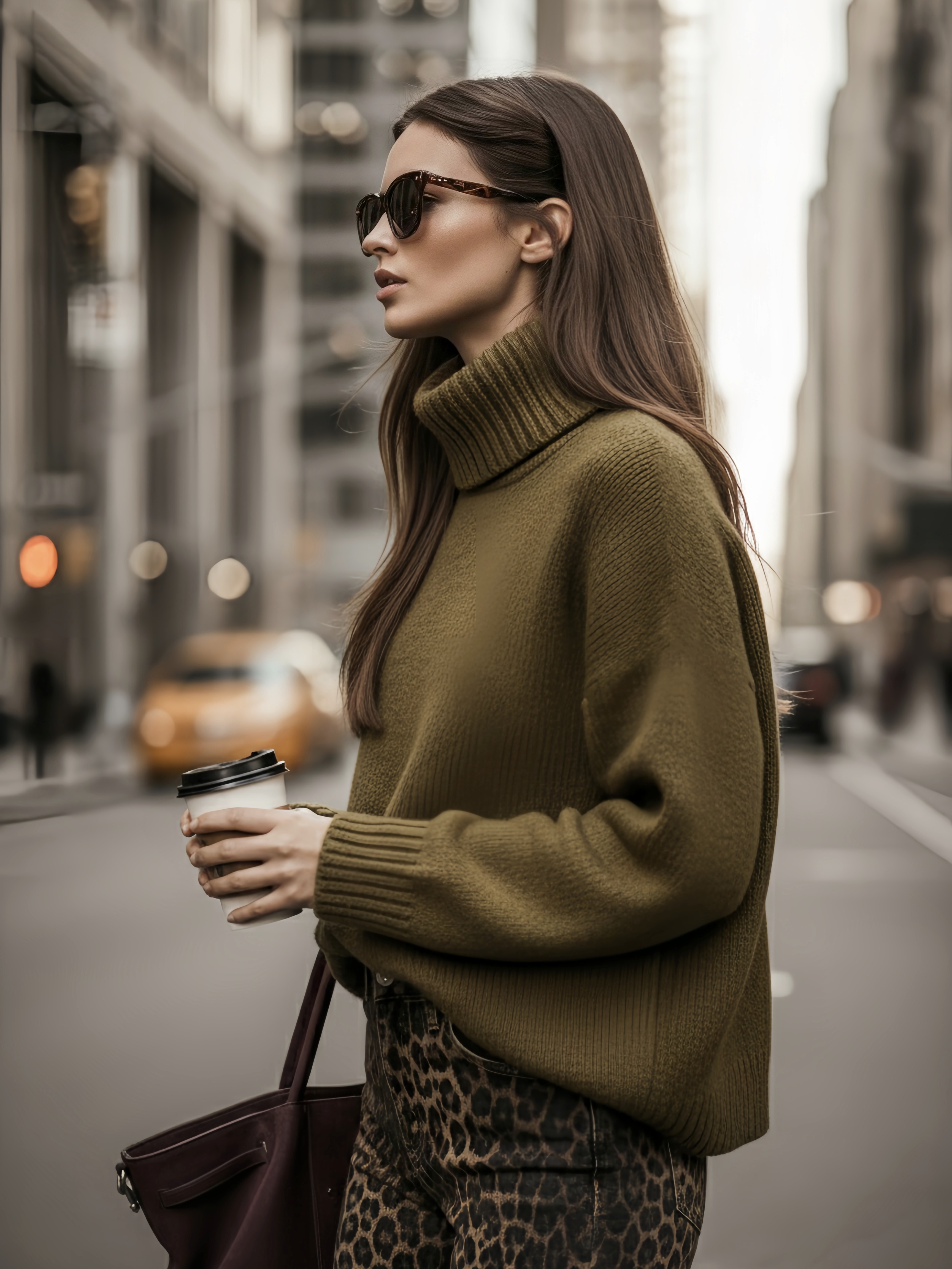 Cashmere Turtleneck Sweater