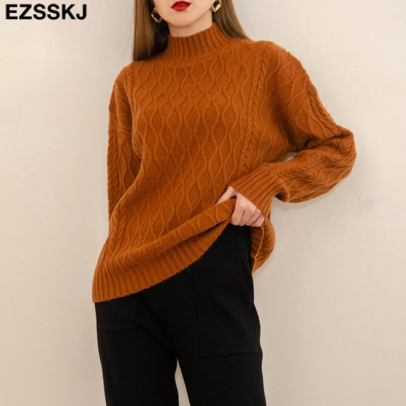 Cable Knit Oversized Sweater