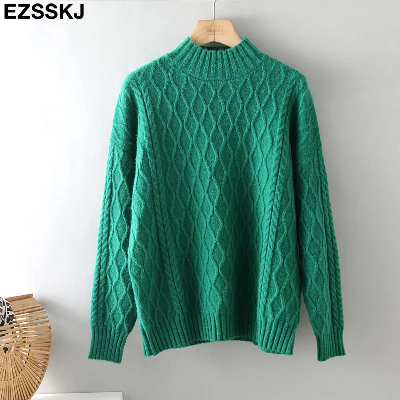 Cable Knit Oversized Sweater