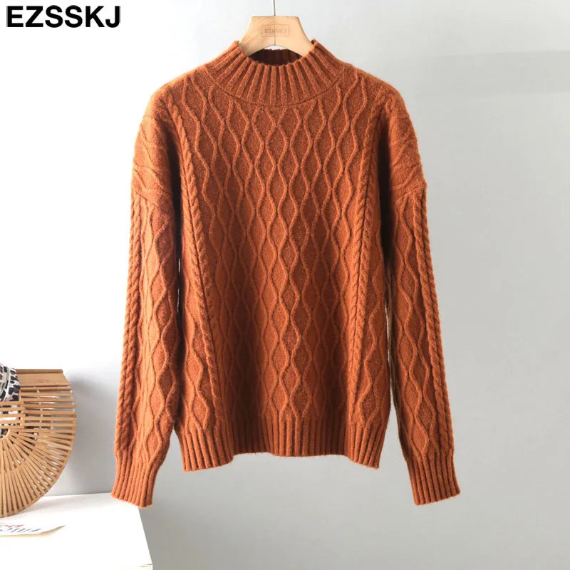 Cable Knit Oversized Sweater