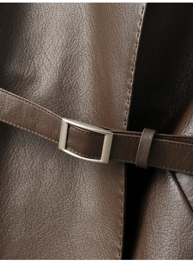 Genuine Leather Short Jacket