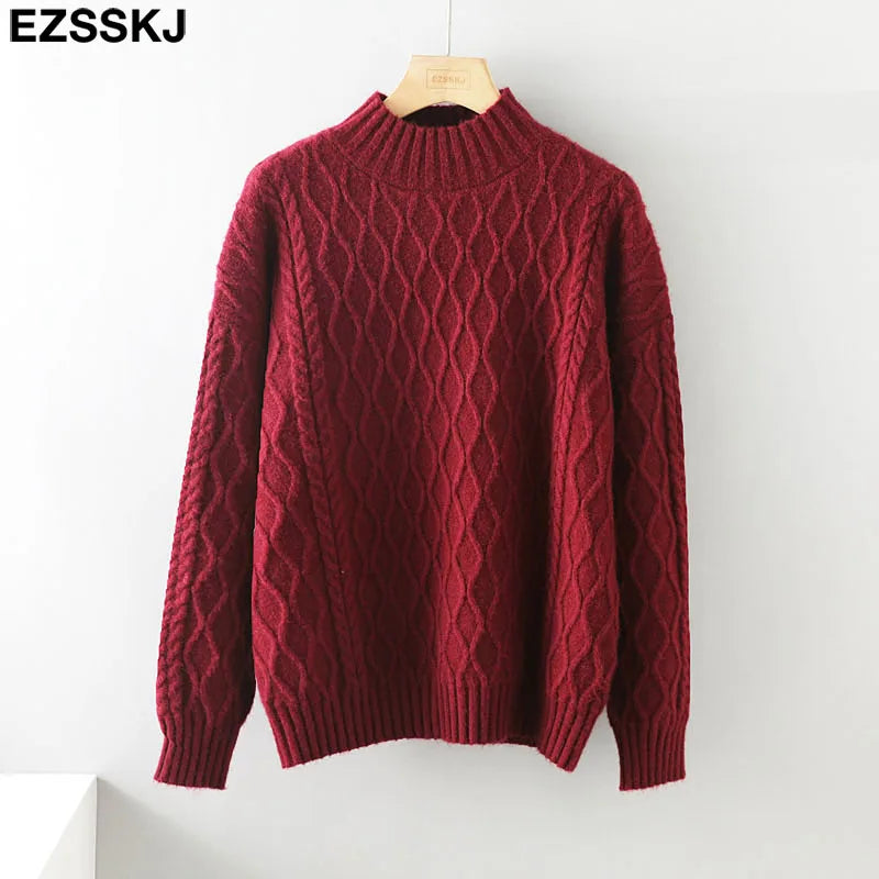 Cable Knit Oversized Sweater