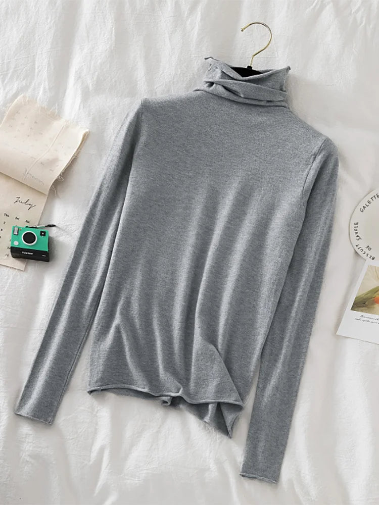 Knitted Turtleneck Sweater