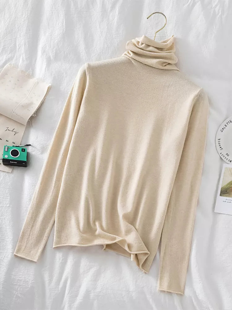 Knitted Turtleneck Sweater