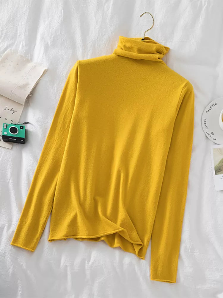 Knitted Turtleneck Sweater