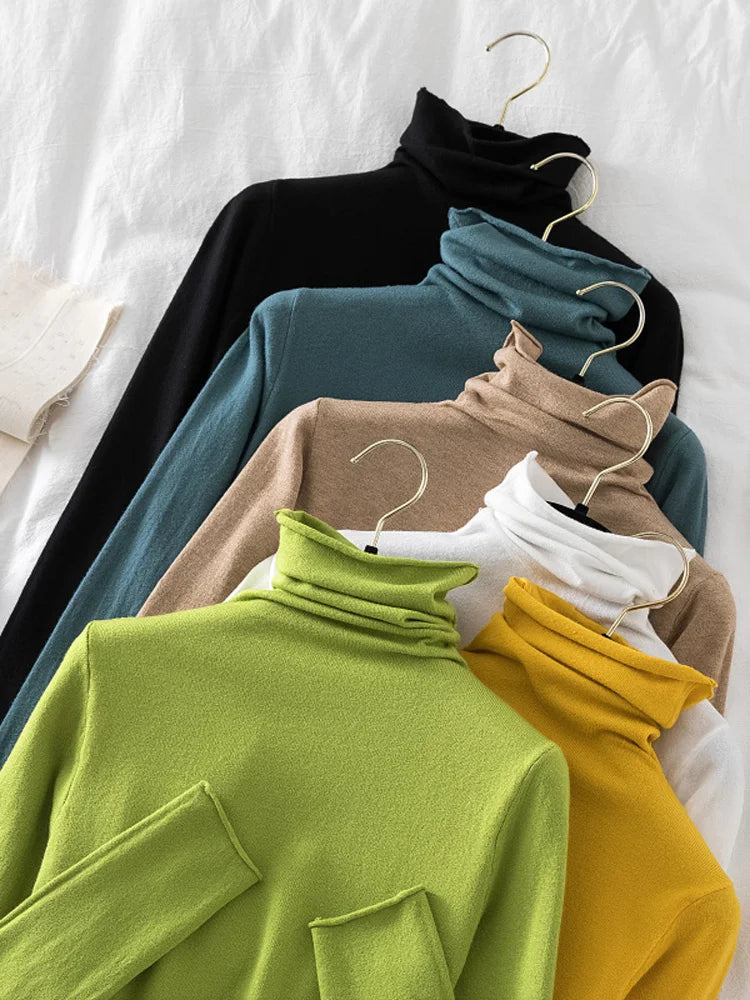 Knitted Turtleneck Sweater