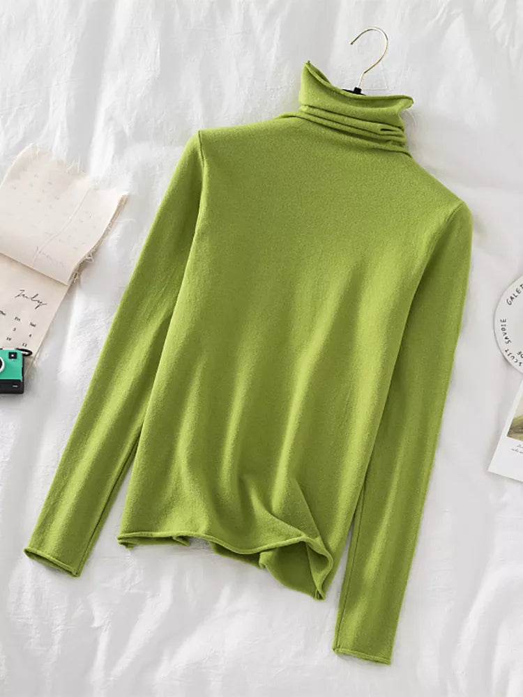 Knitted Turtleneck Sweater