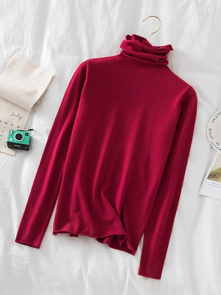 Knitted Turtleneck Sweater