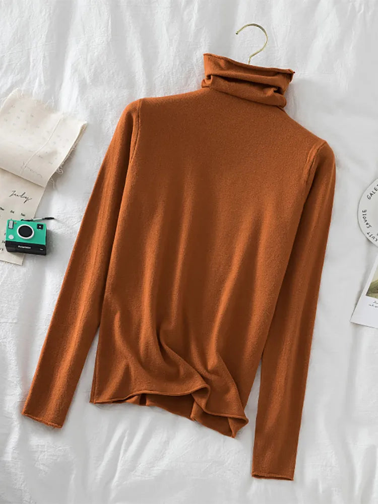 Knitted Turtleneck Sweater