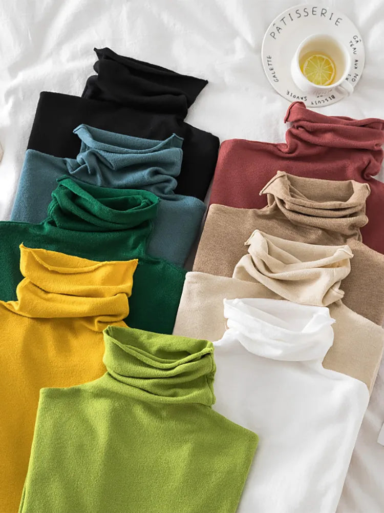 Knitted Turtleneck Sweater