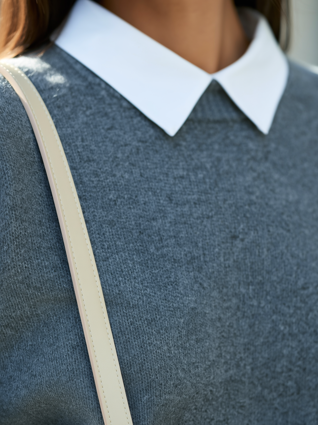 Ribbed Dropped Shoulder Sweater