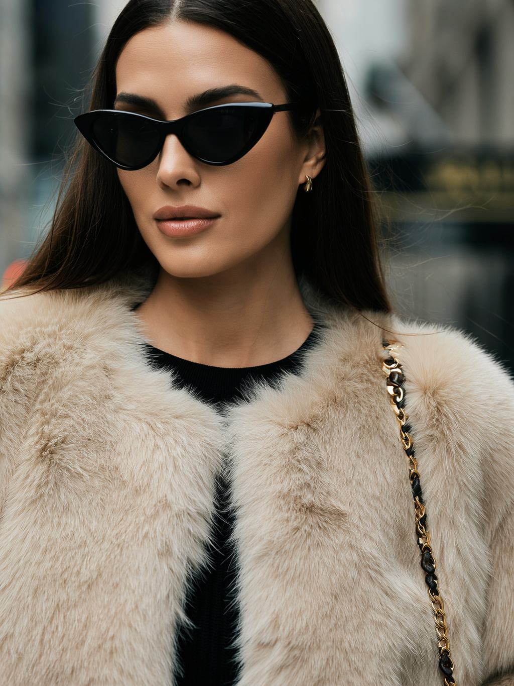 Faux Fur Short Jacket